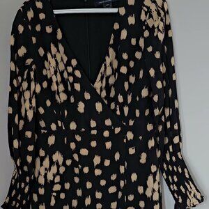 French Connection Drape Dress